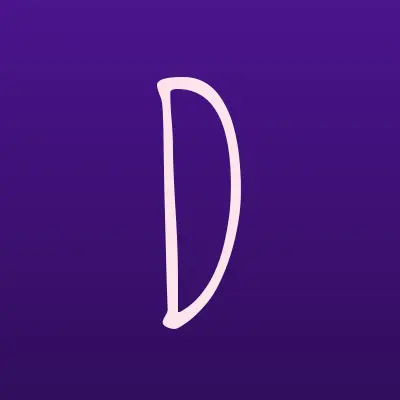 D L, студия красоты, лого-визитка