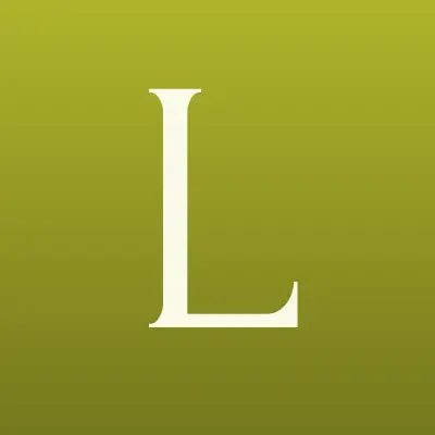 Лужар, магазин продуктов, лого-визитка