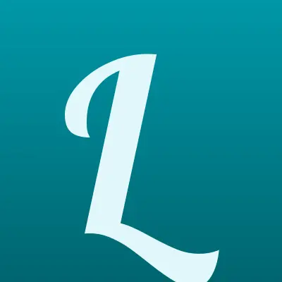 Лужар, магазин продуктов, лого-визитка